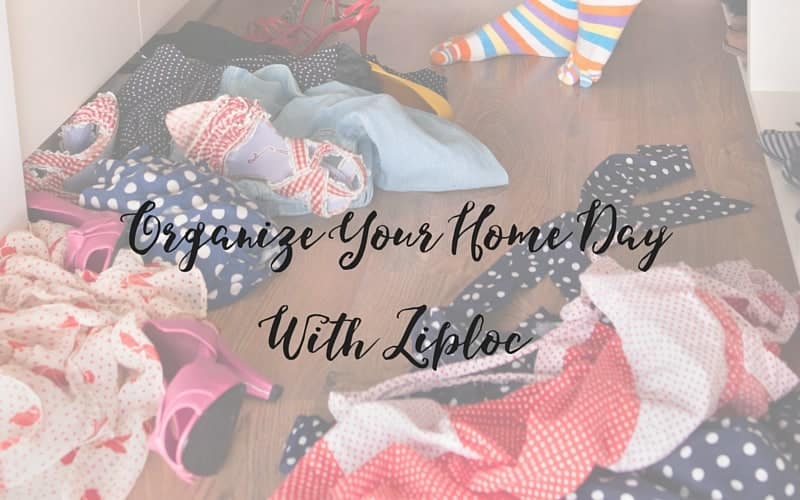 Organize Your Home Day With Ziploc