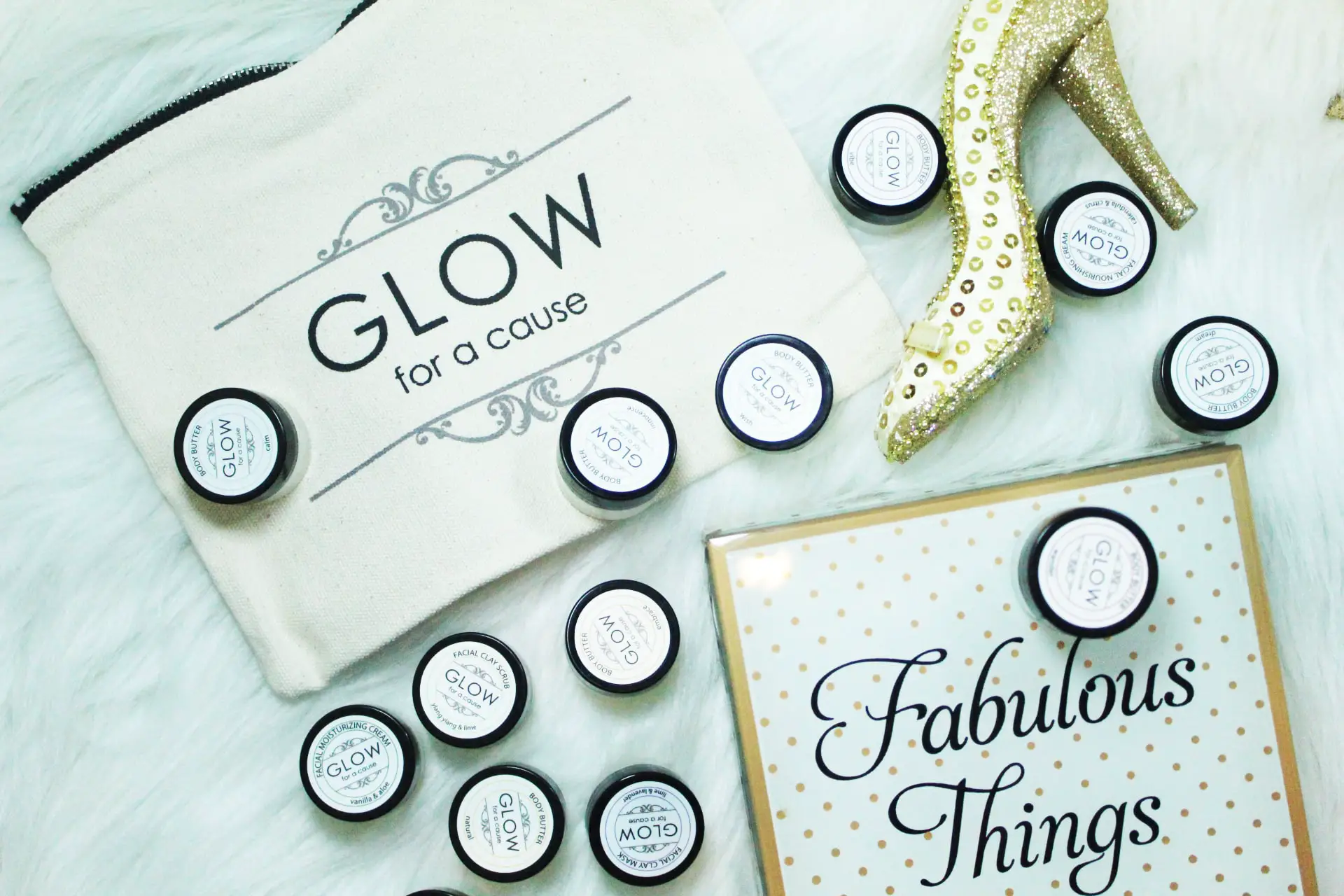 One Fabulous Makeup Bag for the Holidays: GLOW For A Cause