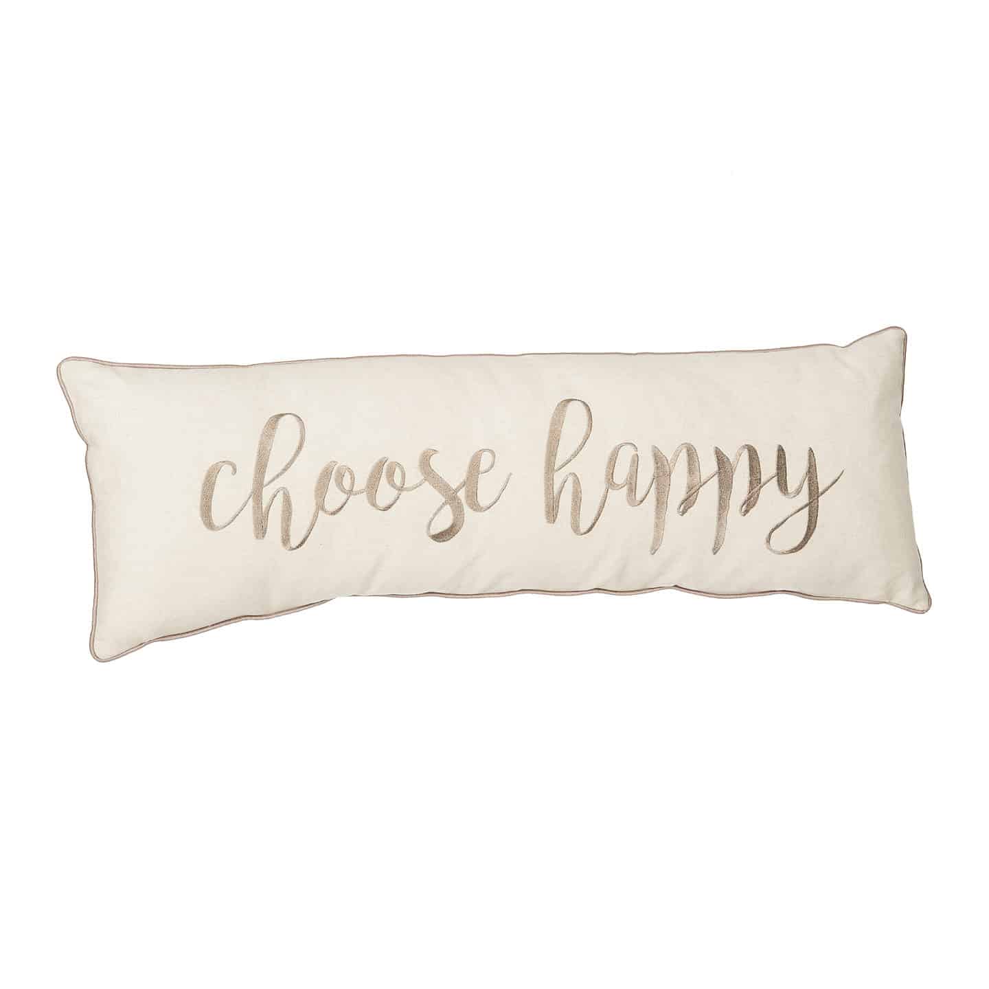 Choose Happy Accent Pillow