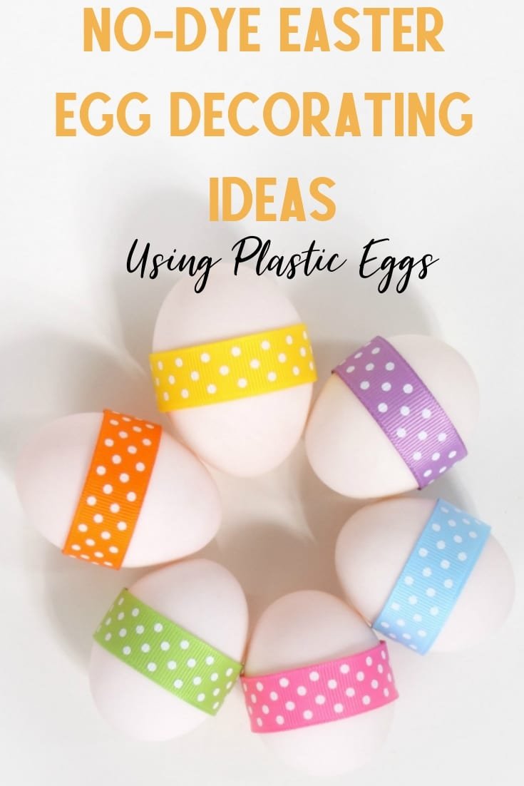 No-Dye Easter egg Decorating Ideas