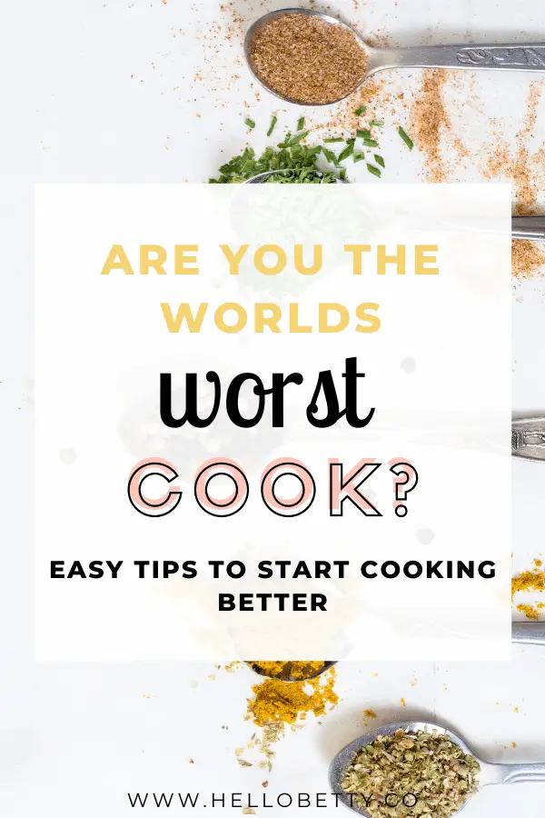 Are You The World’s Worst Cook?