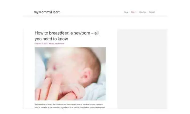 mom blog for women and new mothers