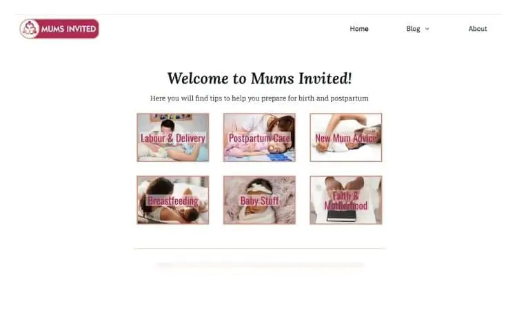 mums invited blog for expectant mothers