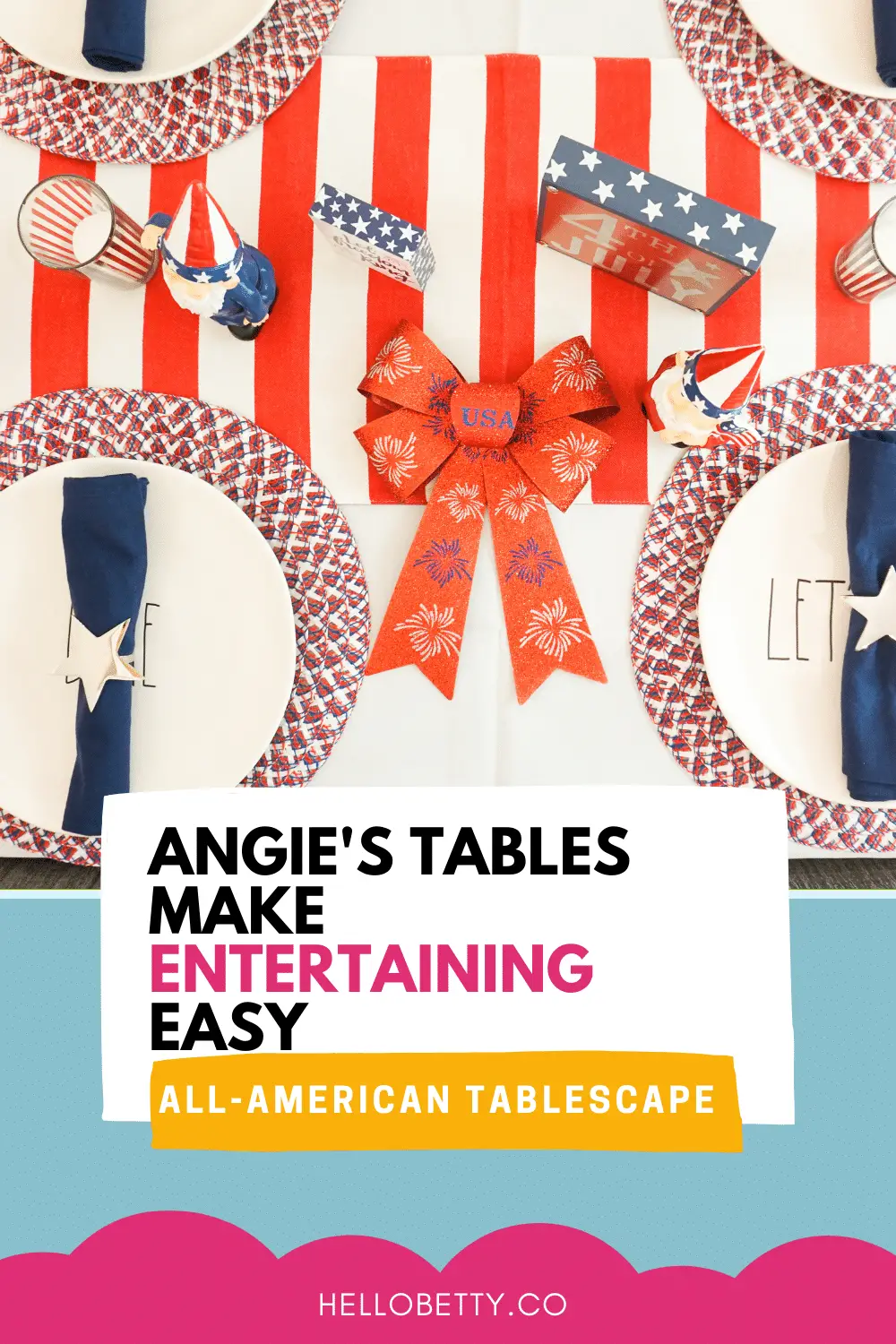 Angie’s Tables Make Entertaining Easy