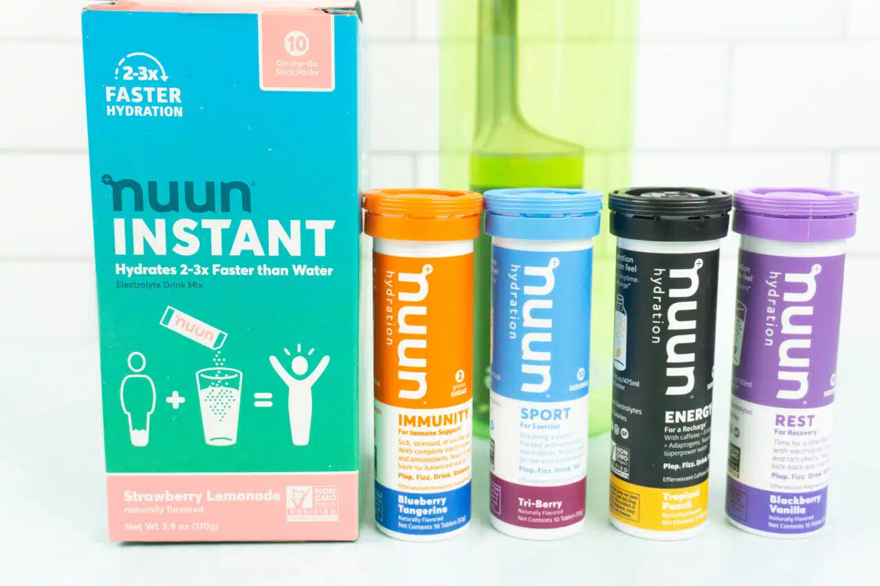 Make Drinking Water Work For Your With Nuun & My Favorite Water Bottles
