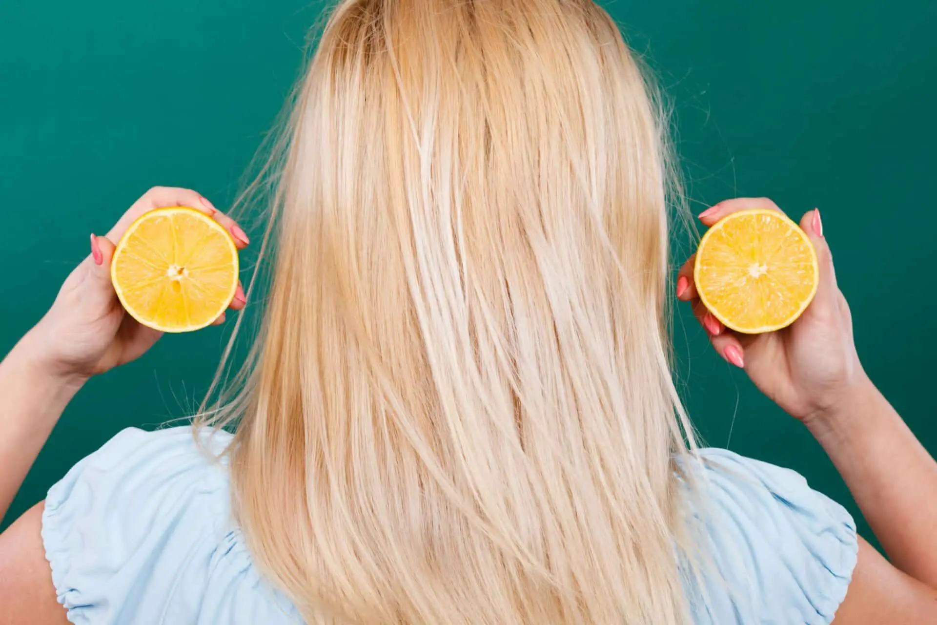 lemon good for hair dandruff