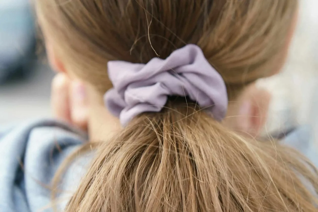 Do scrunchies leave dents in the hair?