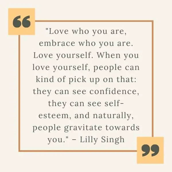 self-love quote image